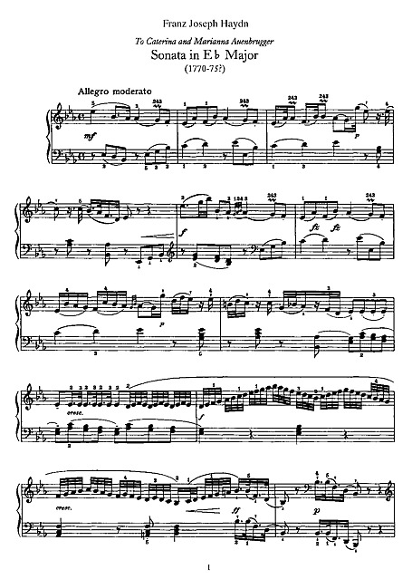 Sonata No. 38 ピアノ - 楽譜 - カントリーアン