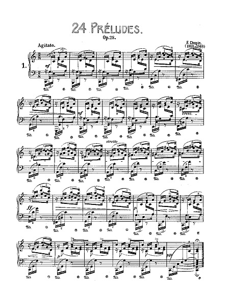 Miniatura di partitura