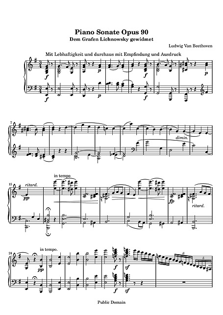 Miniatura di partitura