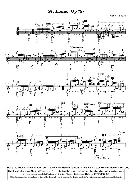 Miniatura de partitura