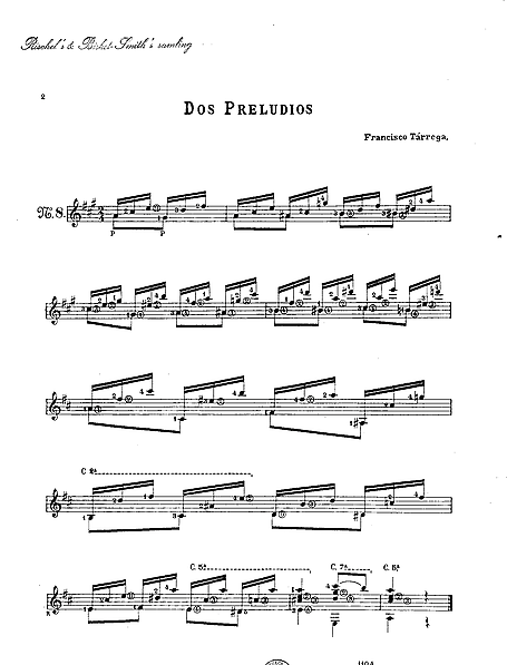 Miniatura de la partitura