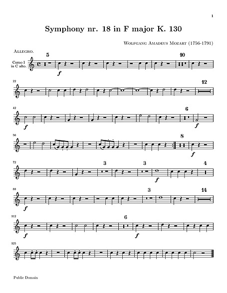 Miniatura de partitura