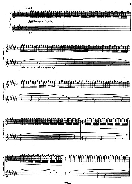 Miniatura de partitura