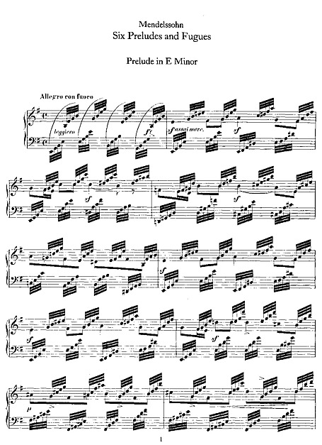 Miniatura de la partitura