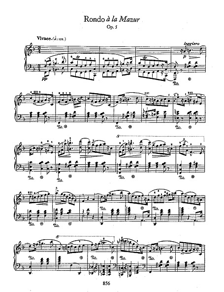 Miniatura de partitura