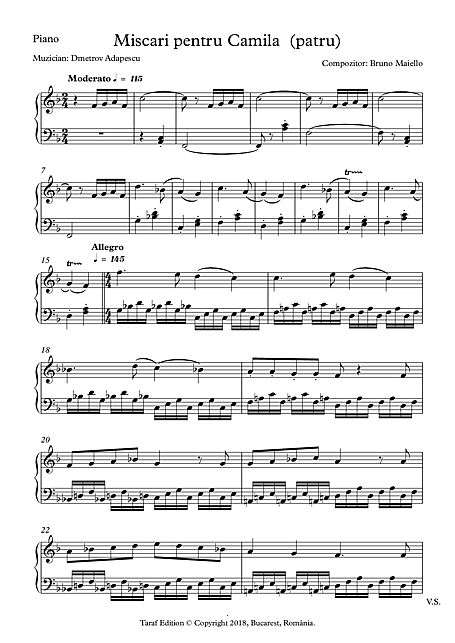 Miniatura de la partitura