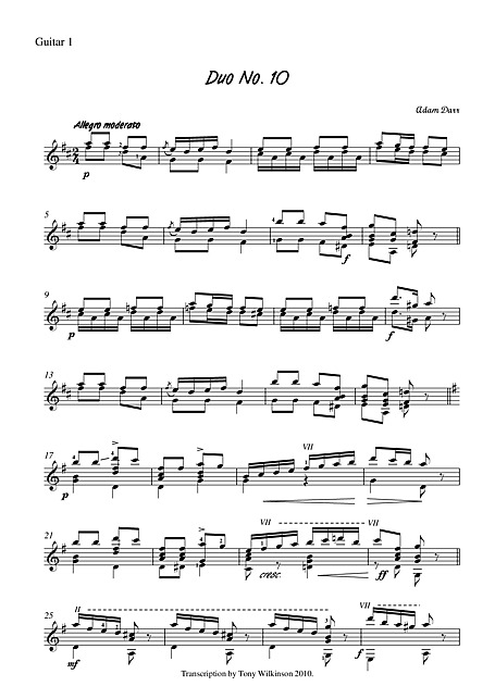 Miniatura de la partitura