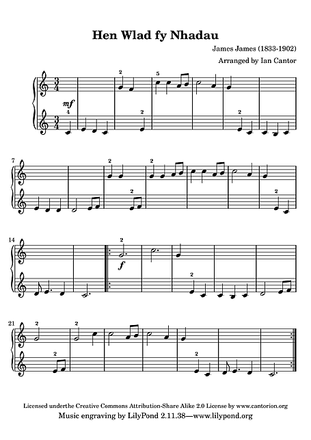 Miniatura di partitura