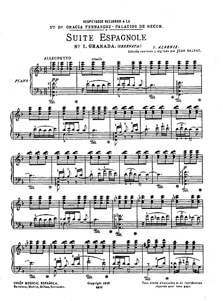 Miniatura de la partitura