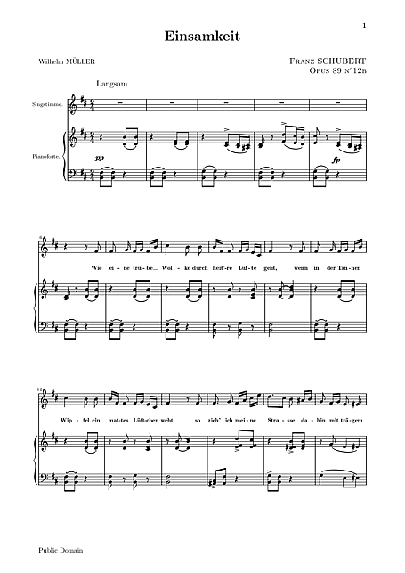 Miniatura de partitura