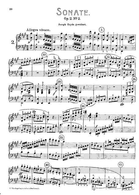 Piano Sonata No. 2 ピアノ - 楽譜 - カントリーアン, 無料楽譜