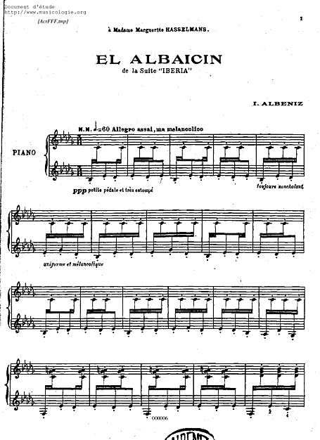 Miniatura de partitura