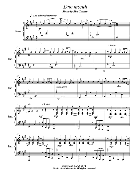 Miniatura de partitura