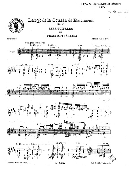 Miniatura de partitura