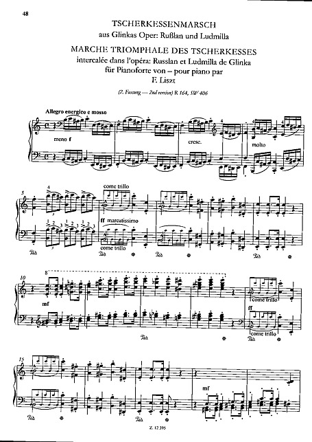 Miniatura de partitura