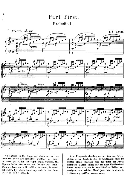 Miniatura de partitura