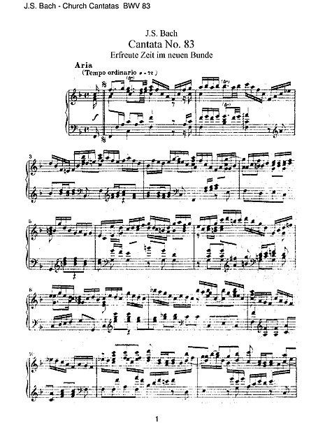 Miniatura de partitura