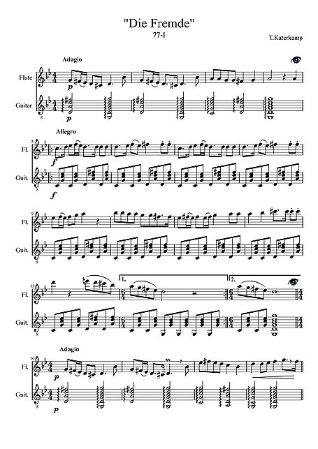 Miniatura di partitura