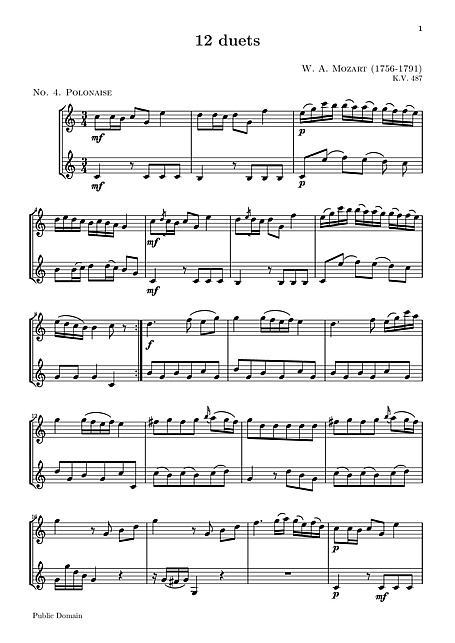 Miniatura di partitura