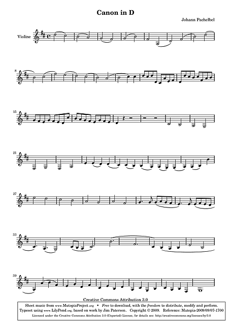 Miniatura de partitura