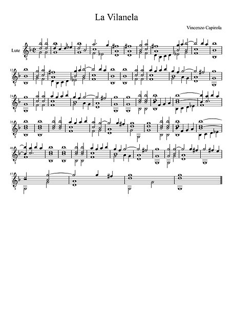 Miniatura de partitura