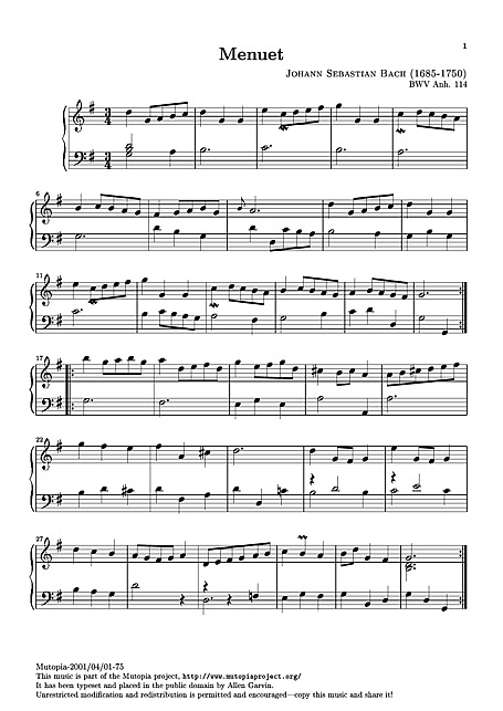 Miniatura de partitura