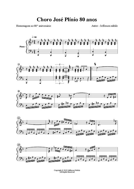 Miniatura de la partitura