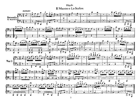 Miniatura di partitura