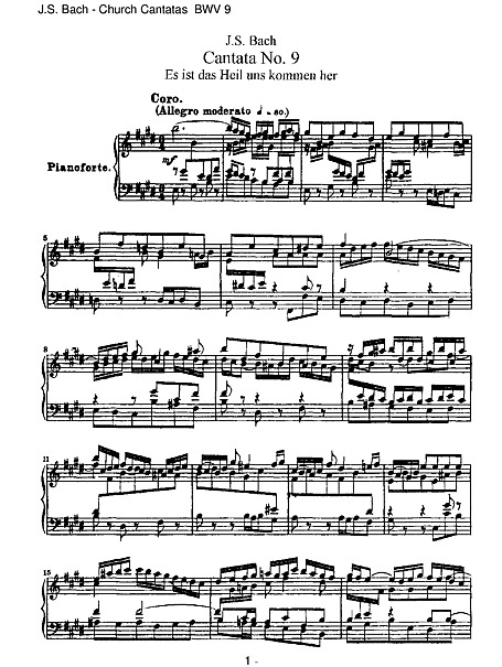 Miniatura de partitura