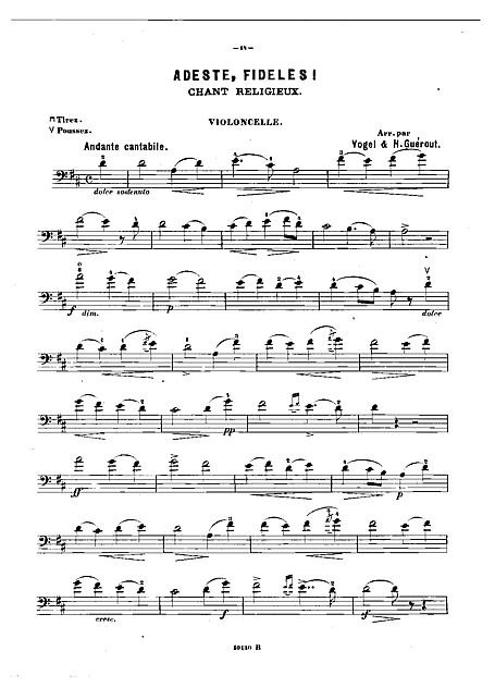 Miniatura de la partitura