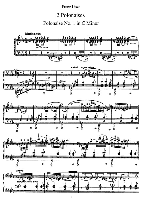 Miniatura de partitura