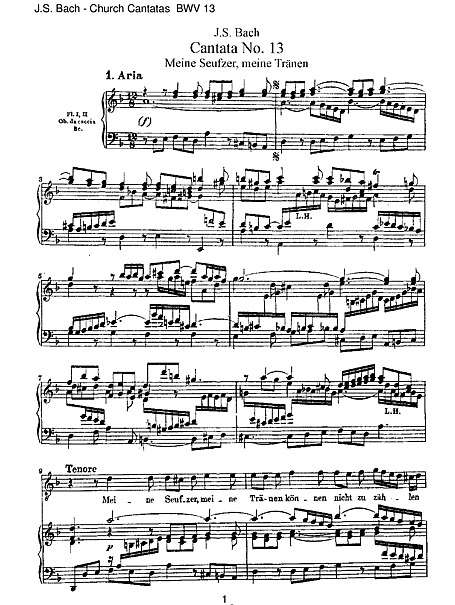 Miniatura de partitura