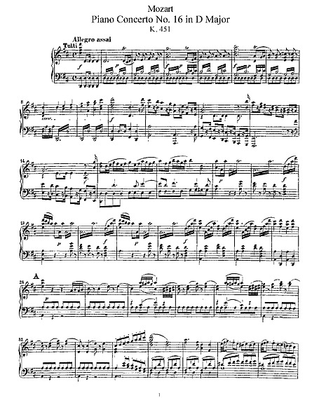 Miniatura di partitura