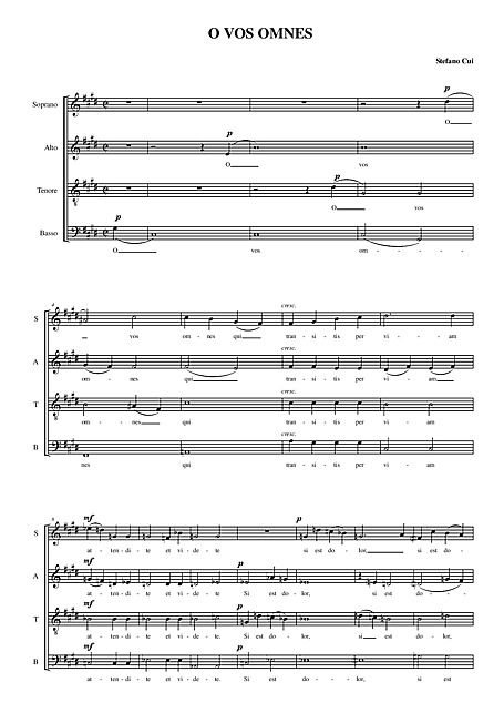 Miniatura de partitura