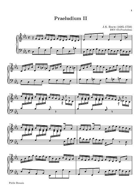 Miniatura de partitura