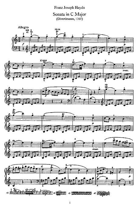 Miniatura de la partitura