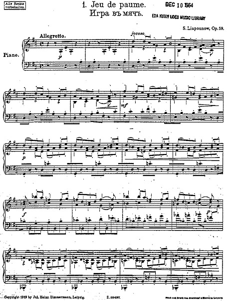 Miniatura di partitura