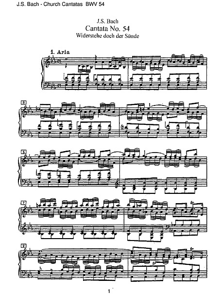 Miniatura de la partitura