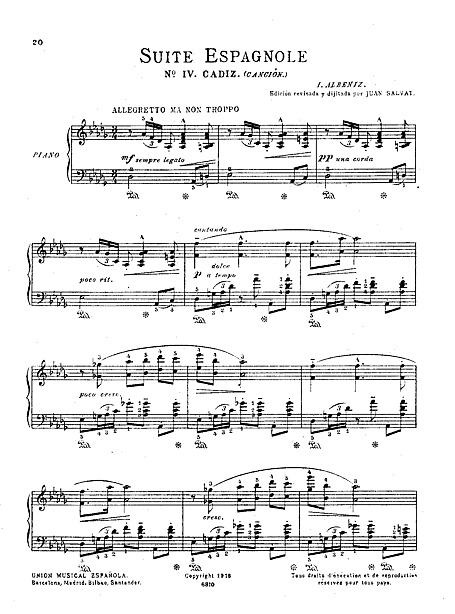 Miniatura de partitura