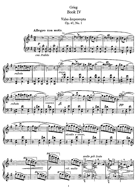 Miniatura de partitura