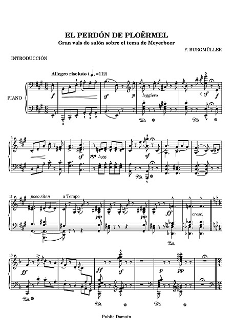 Miniatura di partitura