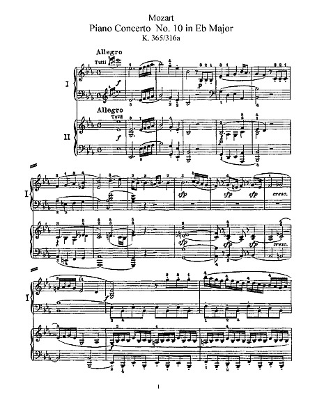 Miniatura de la partitura