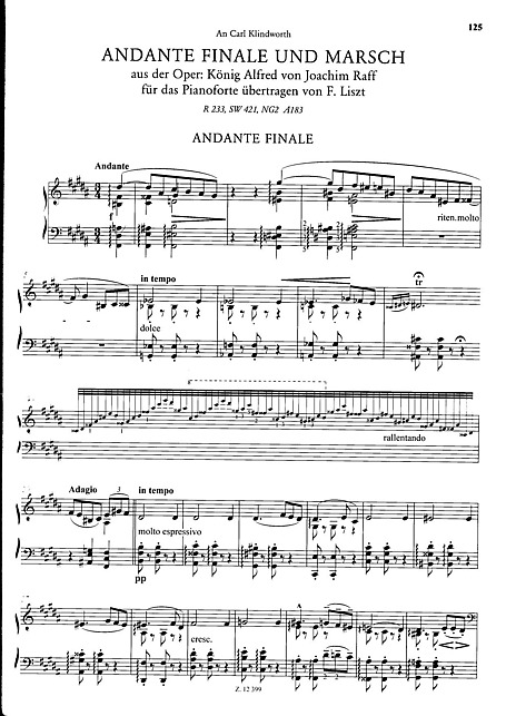 Miniatura de partitura