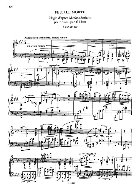 Miniatura de partitura