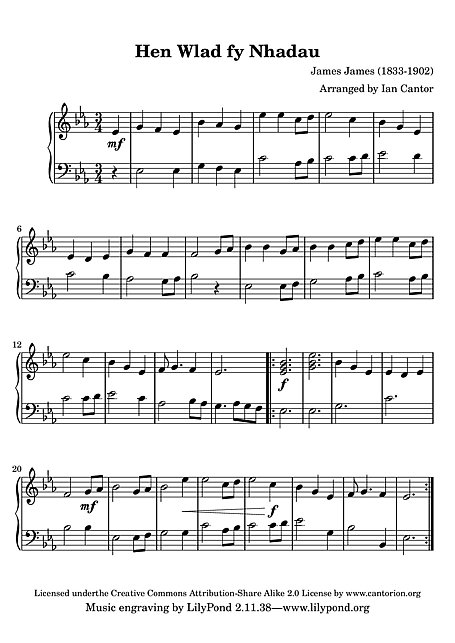 Miniatura de partitura