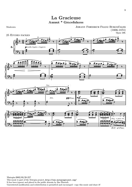 Miniatura di partitura