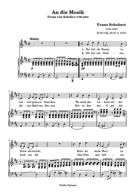 Miniatura di partitura