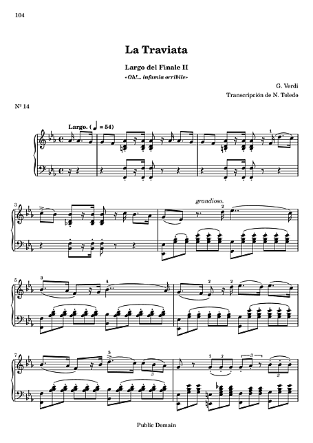 Miniatura de la partitura