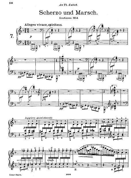 Miniatura de partitura