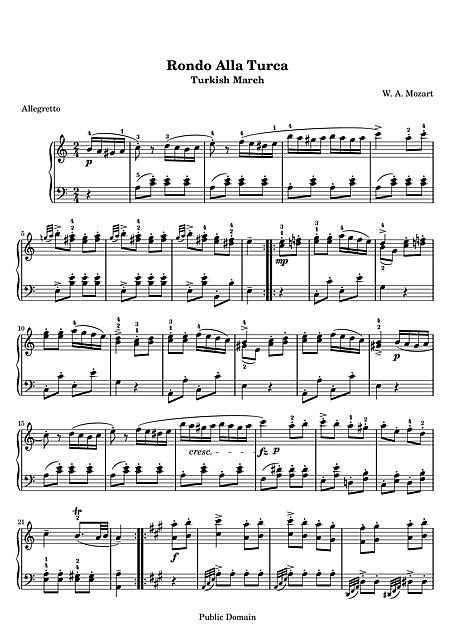 Miniatura de la partitura